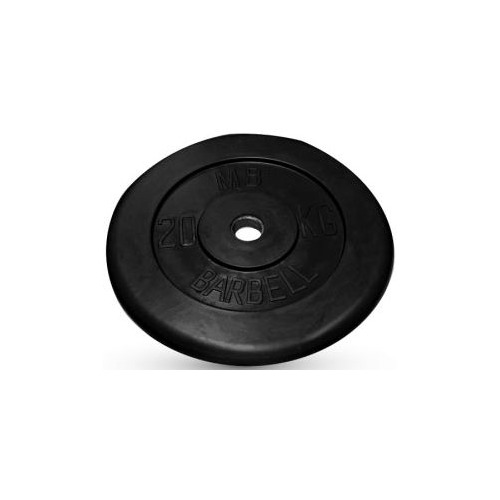 

Диск Mb Barbell MB-PltB26-20 для штанги обрезин. 20кг черный, MB-PltB26-20