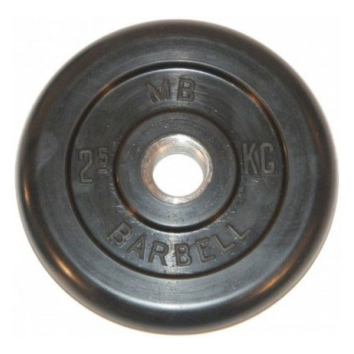 

Диск Mb Barbell MB-PltB31-2,5 для штанги обрезин. 2.5кг черный, MB-PltB31-2,5