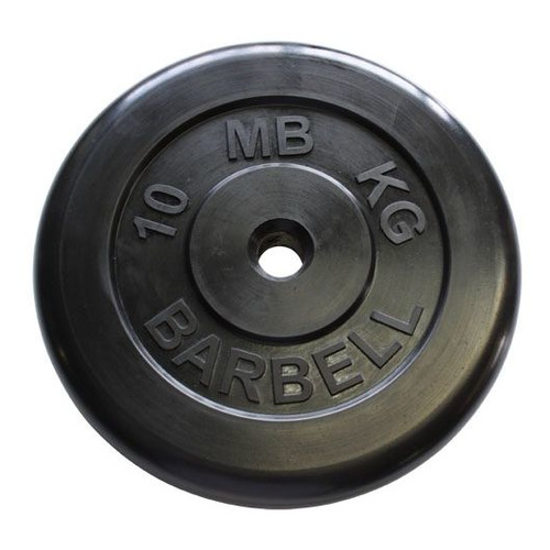 

Диск Mb Barbell MB-PltB31-10 для штанги обрезин. 10кг черный, MB-PltB31-10
