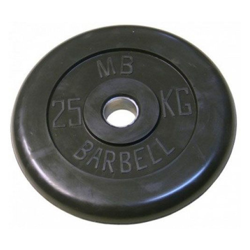 

Диск Mb Barbell MB-PltB31-25 для штанги обрезин. 25кг черный, MB-PltB31-25