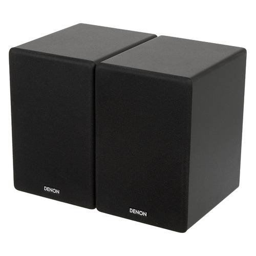 фото Комплект акустики denon scn10bkem, (2 колонки в комплекте), черный