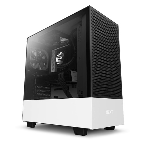 фото Корпус atx nzxt h510 v2 ca-h52fw-01, midi-tower, без бп, белый