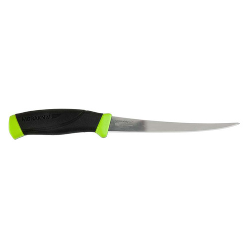 

Нож MORAKNIV Fishing Comfort Fillet 155, филейный, 155мм, заточка прямая, стальной, черный/зеленый [13869], Fishing Comfort Fillet 155