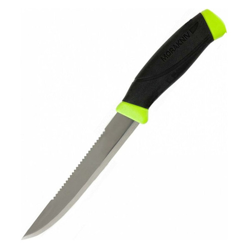 

Нож MORAKNIV Fishing Comfort Scaler 150, разделочный, для рыбы, 150мм, заточка прямая, стальной, салатовый/черный [13870], Fishing Comfort Scaler 150