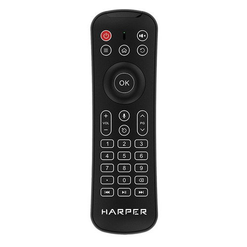 

Универсальный пульт Harper KBWL-050, Черный, KBWL-050