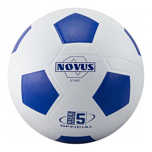 

Мяч футбольный Novus Start, для зала, 5-й размер, белый/синий [00-00002260], Start