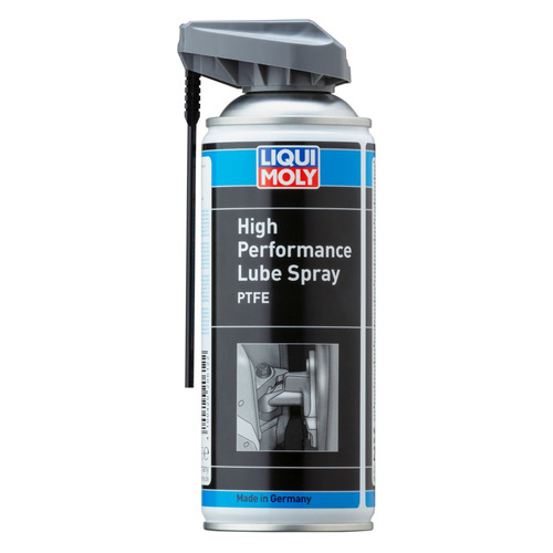

Смазка синтетическая LIQUI MOLY PTFE High Performance Lube Spray, противокоррозийная, 0.4л [20612], PTFE High Performance Lube Spray