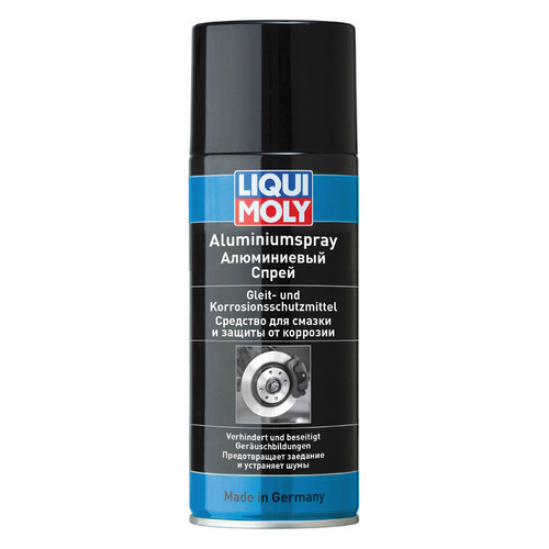 

Смазка алюминиевая LIQUI MOLY Aluminium-Spray, противокоррозийная, 0.4л [7533], Aluminium-Spray