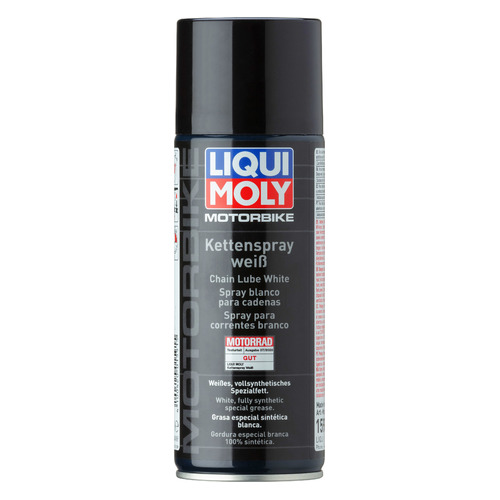 фото Смазка liqui moly motorbike kettenspray weiss 0.4л (1591)