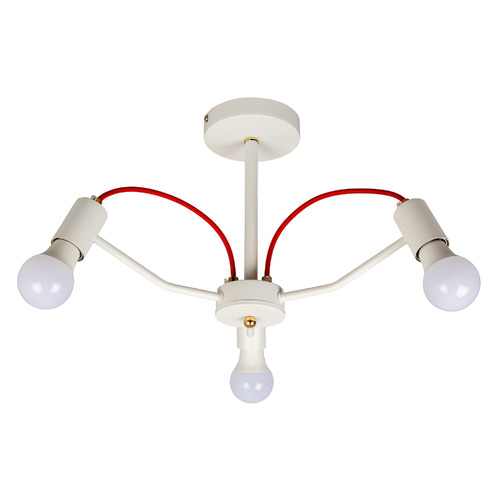 

Люстра HIPER Siena H002-3, 60Вт, белый/золото, H002-3