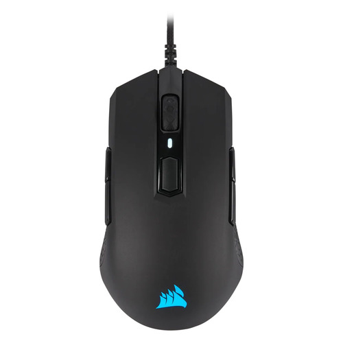 

Мышь Corsair M55 RGB PRO, игровая, оптическая, проводная, USB, черный [ch-9308011-eu], M55 RGB PRO