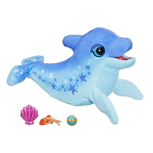 

Интерактивная игрушка FurReal Friends Дельфин Долли [f24015l0], Голубой, Дельфин Долли