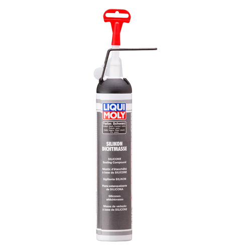 фото Герметик liqui moly silicon-dichtmasse schwarz 200мл (6185)