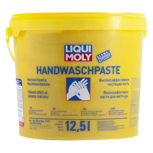 

Очиститель для рук Liqui Moly Handwasch-Paste 12.5л (2187), Handwasch-Paste