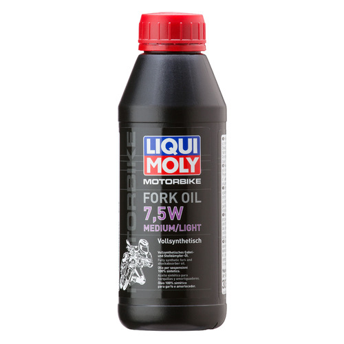 фото Масло вилочн. liqui moly motorbike fork oil medium/light 0.5л. синтет. мототех. (3099)