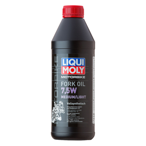 фото Масло вилочн. liqui moly motorbike fork oil medium/light 1л. синтет. мототех. (2719)