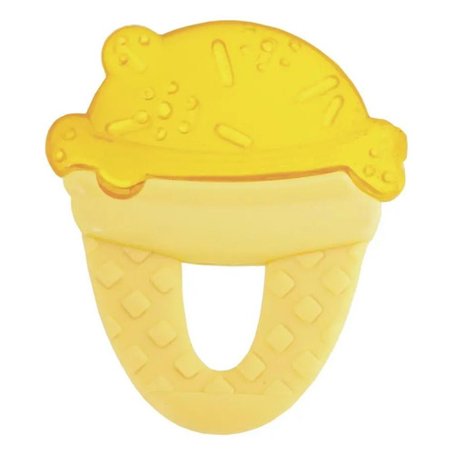 

Прорезыватель для зубов Chicco Мороженое пластик желтый (от 3 мес), Мороженое