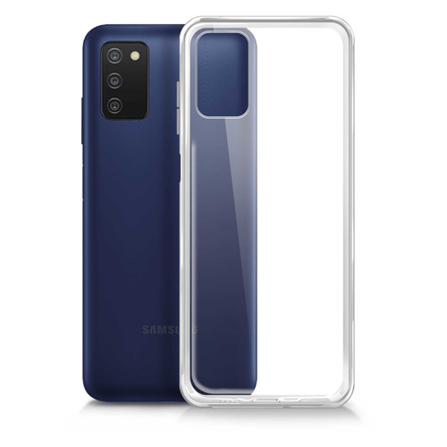 фото Чехол (клип-кейс) borasco silicone case, для samsung galaxy a03s/a035, прозрачный [40320]