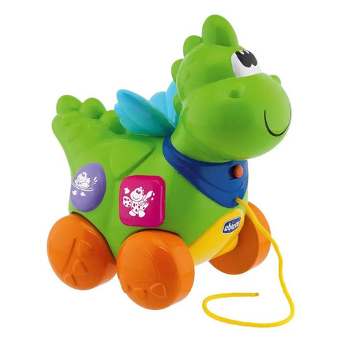 

Интерактивная игрушка Chicco Говорящий дракон [00069033000180], Зеленый, Говорящий дракон