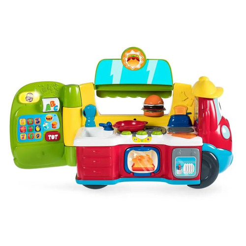 

Интерактивная игрушка Chicco Фургон-кухня [00007416000180], Разноцветный, Фургон-кухня
