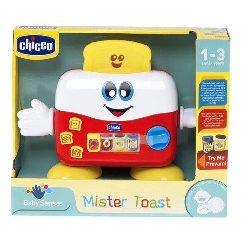 

Интерактивная игрушка Chicco Мистер Toast [00009224100000], Разноцветный, Мистер Toast