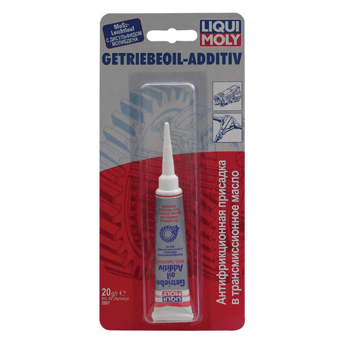 

Присадка в масло LIQUI MOLY Getriebeoil-Additiv, антифрикционная, 0.02л [3967], Getriebeoil-Additiv