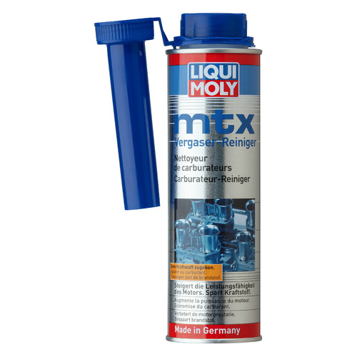 

Присадка в топливо LIQUI MOLY MTX Vergaser Reiniger, очиститель, карбюратор, 0.3л [5100], MTX Vergaser Reiniger