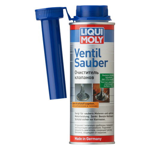 

Присадка в топливо LIQUI MOLY Ventil Sauber, очиститель, двигатель, 0.25л [1989], Ventil Sauber