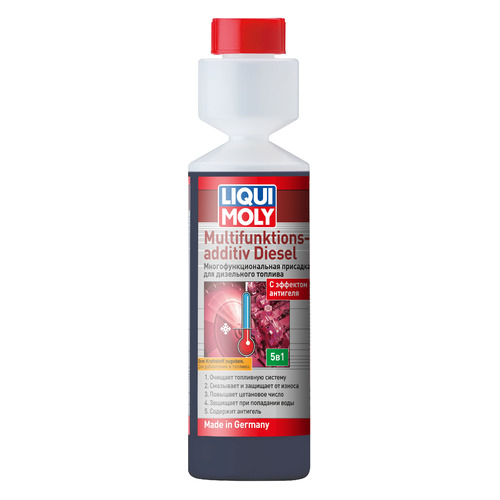 

Присадка топл. Liqui Moly Multifunktionsadditiv Diesel 0.25л. (39024), Multifunktionsadditiv Diesel
