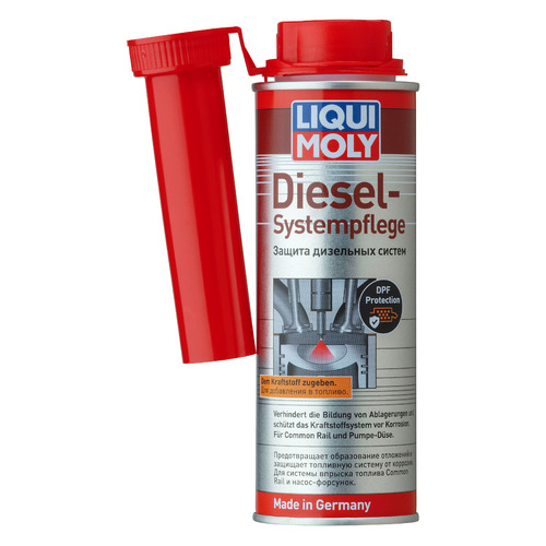 

Присадка в топливо LIQUI MOLY Systempflege Diesel, средство комплексного действия, универсальная применяемость, 0.25л [7506], Systempflege Diesel