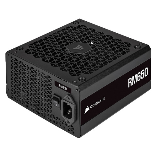 

Блок питания Corsair RM650, 650Вт, 140мм, черный, retail [cp-9020233-eu/rps0121], RM650