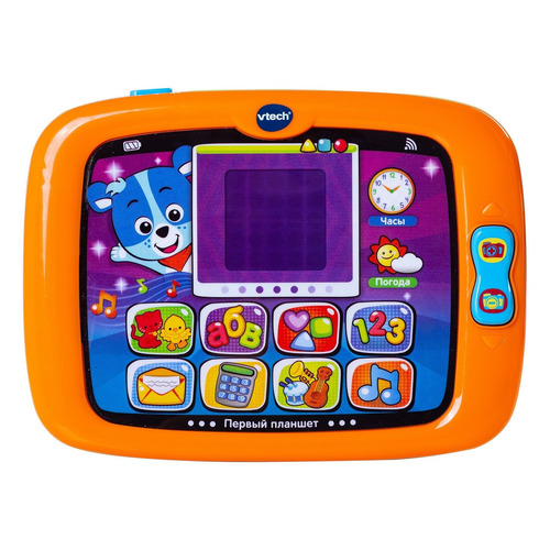 

Интерактивная игрушка Vtech Первый планшет [80-151426], Оранжевый, Первый планшет