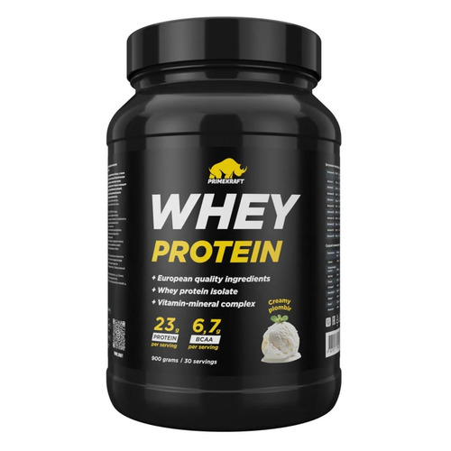 

Протеин PRIME KRAFT Whey, порошок, 0.9кг, сливочный пломбир [яб037905], Whey