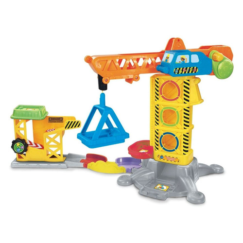 

Интерактивная игрушка Vtech Бип-Бип Toot-Toot Drivers Cтроительная плошадка [80-180126], Желтый, Cтроительная плошадка