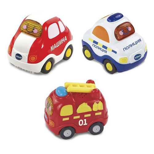 

Интерактивная игрушка Vtech Бип-Бип Toot-Toot Drivers Набор [80-205866], Красный, Набор