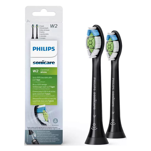 

Сменные насадки Philips Sonicare HX6062/13 W2 Optimal White, 2 шт, HX6062/13 W2 Optimal White