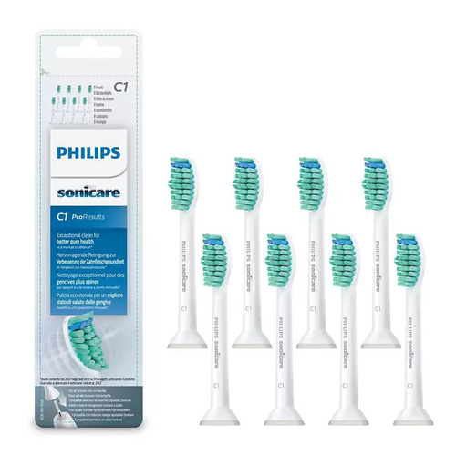 

Сменные насадки Philips Sonicare HX6018/07 ProResults, 8шт, HX6018/07 ProResults