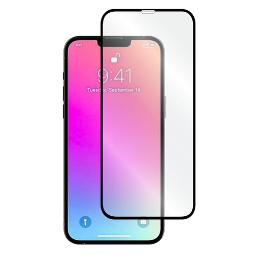 

Защитное стекло для экрана LuxCase для Apple iPhone 13 mini 2.5D, 1 шт, черный [78527], LuxCase