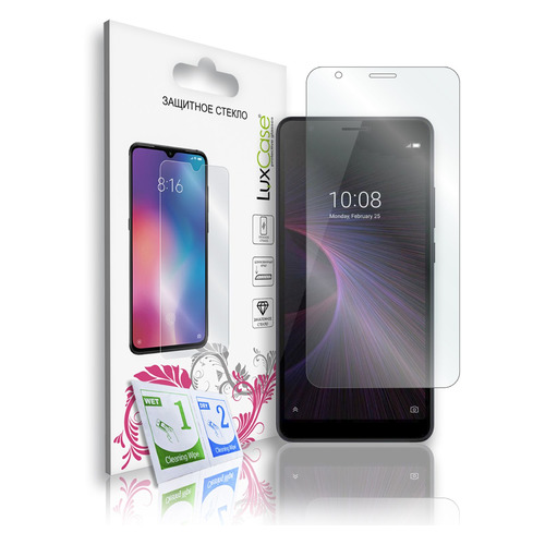 

Защитное стекло для экрана LuxCase для ZTE Blade L210 прозрачная, 1 шт [82946], LuxCase