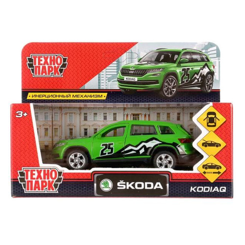 

Игрушка Технопарк Skoda Kodiaq, спортивная машина [kodiaq-s], Зеленый, Skoda Kodiaq