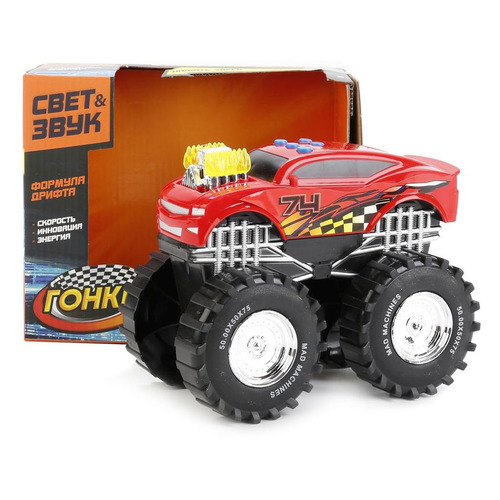 

Игрушка Играем вместе Гоночная, машинка [1410b194-r], Красный, Гоночная