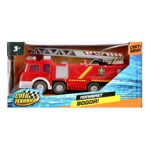 

Игрушка Играем вместе Пожарная машина, спецслужбы [b1124493-r], Красный, Пожарная машина