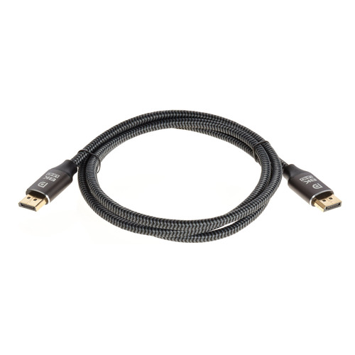 фото Кабель аудио-видео telecom tcg750-1.5m, displayport (m) - displayport (m) , 1.5м, gold серый noname