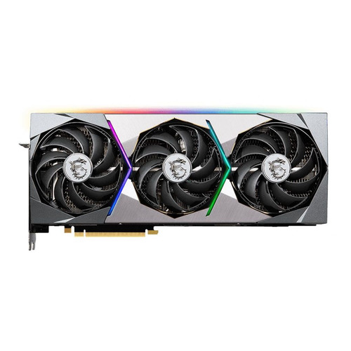 фото Видеокарта msi nvidia geforce rtx 3080, rtx 3080 suprim 10g lhr, 10гб, gddr6x, lhr, ret