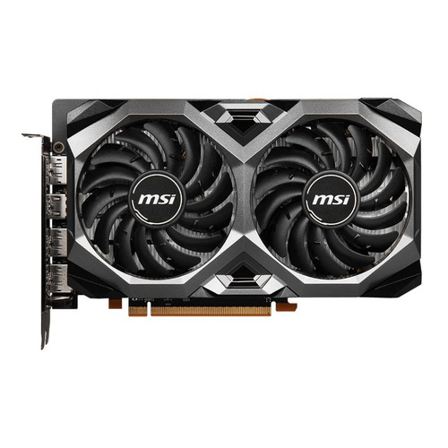 фото Видеокарта msi amd radeon rx 6600xt, rx 6600 xt mech 2x 8g ocv1, 12гб, gddr6, oc, ret