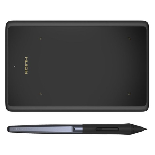 

Графический планшет HUION Inspiroy H420X А7 черный, H420X