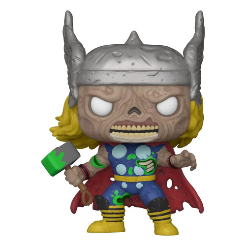 фото Фигурка funko pop! коллекц.изд. funko bobble marvel marvel zombies thor (gw) (exc) 55646 (fun2549113 noname