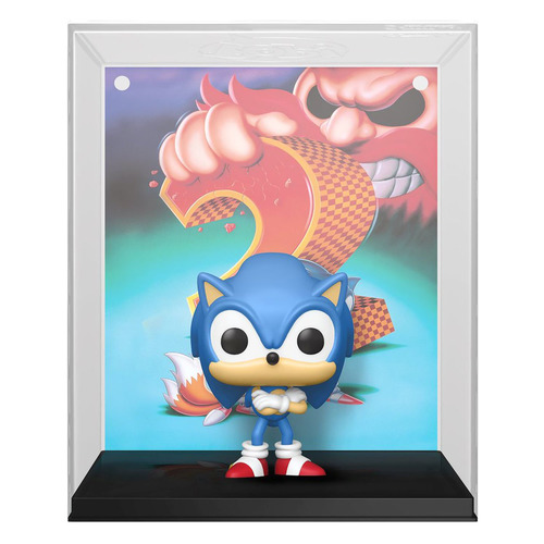 фото Фигурка funko pop! коллекц.изд. funko game cover sonic the hedgehog sonic (exc) 59177 (fun25491340) noname