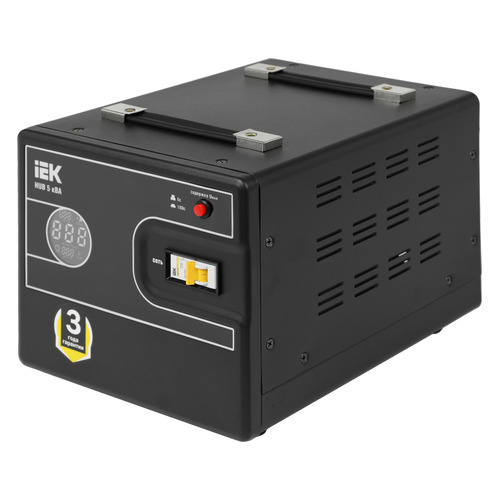 

Стабилизатор напряжения IEK Hub, 4кВт черный [ivs21-1-005-13], Hub