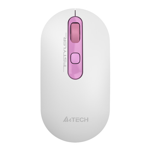 

Мышь A4TECH Fstyler FG20 Sakura, оптическая, беспроводная, USB, белый и розовый [fg20 (sakura)], FG20 Sakura